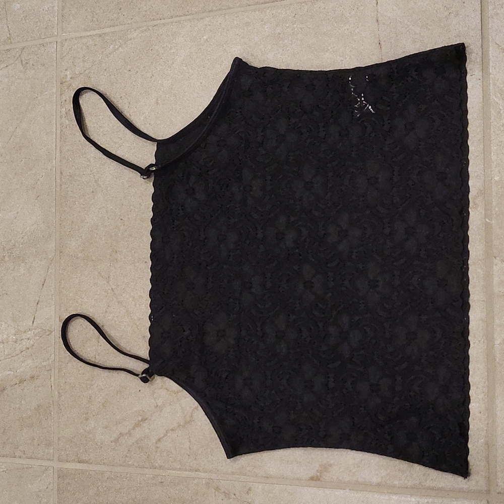 EVA CERVANTES Lace Tank Top